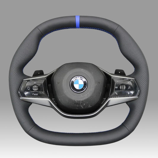 Steering Wheel Cover wrap for BMW 5 Series G60 (Sedan)/ i5 G60/ G61 (Touring)/ i5 G60 (Sedan)/ G61 (Touring)/ G60 (Saloon)/ G61 (Estat
