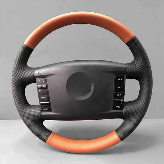 Steering Wheel Cover Wrap For Volkswagen | VW Phaeton Touareg 2003-2010