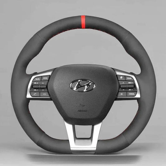Steering Wheel Cover Wrap for Hyundai | Sonata 3-Spoke 2015-2019