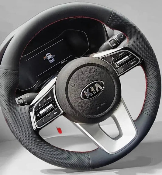 Steering Wheel Cover Wrap for Kia | Sportage Forte Optima Seltos 2018-2025
