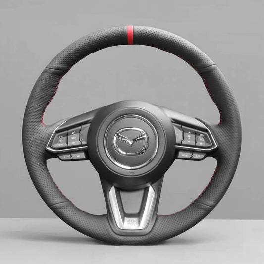 Steering Wheel Cover wrap for Mazda 3 Axela / Mazda 6 Atenza / CX-3 / CX-5 / CX-9