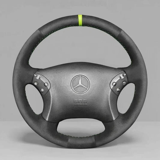 Steering Wheel Cover Wrap for Mercedes benz | C-Class W203 2001-2007 / C32 AMG 2002-2003