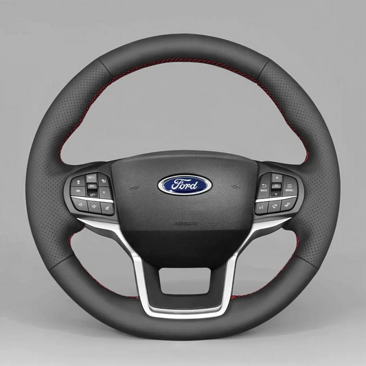 Steering Wheel Cover Wrap for Ford Explorer 2020-2024