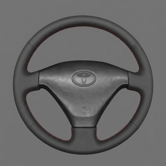 Steering Wheel Cover Wrap For Toyota Land Cruiser Prado 1996-2002