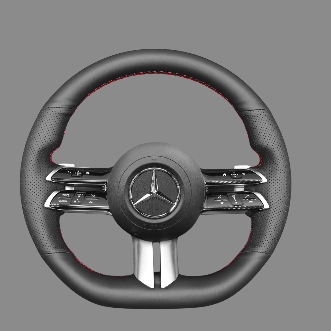 Steering Wheel Cover for Mercedes Benz C-Class W206 / E-Class W213 / S-Class W223 2021