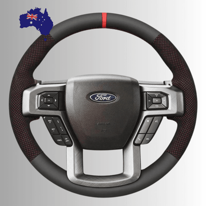 Steering Wheel Cover wrap for Ford F-150 F150/ F-250 F250/ F-350 F350/ F-450 F450/ Expedition