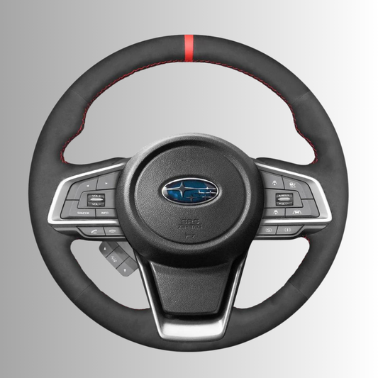 Steering Wheel Cover wrap for Subaru Forester Ascent Crosstrek Impreza Legacy Outback 2018-2020