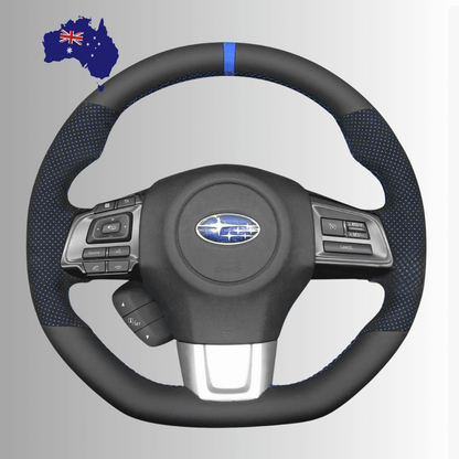 Steering Wheel Cover wrap for Subaru WRX (STI) Levorg 2015-2019