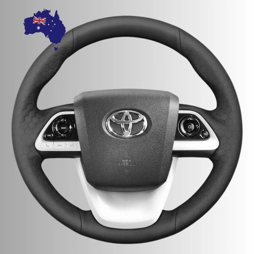 Steering Wheel Cover  wrap for Toyota Prius 4 2016-2022 / Prius Prime 2017-2022 / Mirai 2016-2018