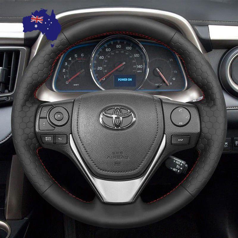 Car Steering Wheel Cover Wrap for Toyota RAV4 and Corolla 2012-2017