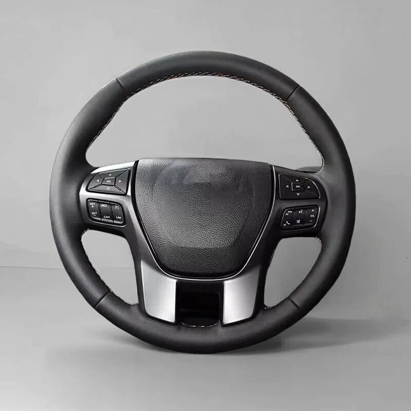 Steering Wheel Cover Wrap for Ford Ranger Everest 2015-2023