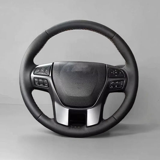 Steering Wheel Cover Wrap for Ford Ranger Everest 2015-2023