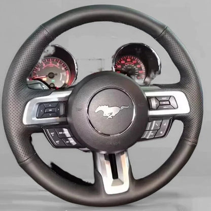Steering Wheel Cover wrap for Ford Mustang 2015-2024