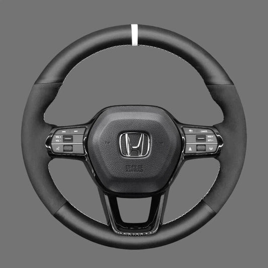 Steering-Wheel-Cover-for-Honda-Civic-Type-R-FL5-11th-Si-LX-CRV-HRV-ZRV-Accord-Pilot-Passport-2022-2023-2024-2025-2026