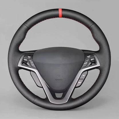 Steering Wheel Cover wrap for Hyundai Veloster 2011-2017
