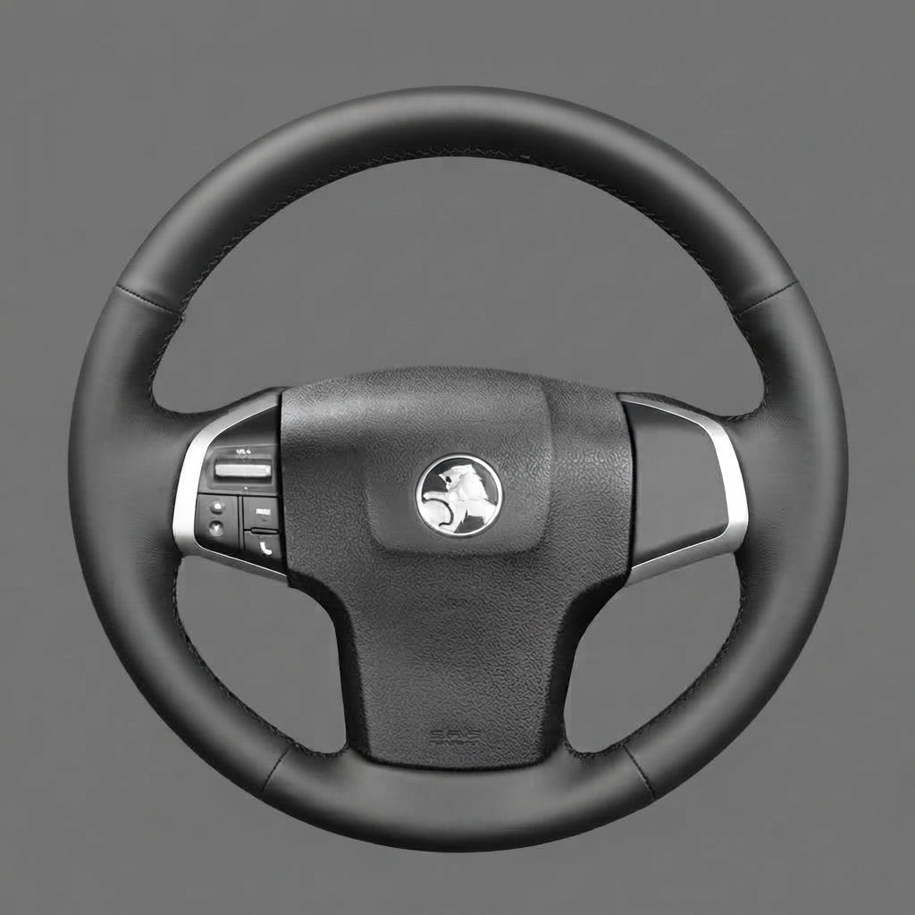 Leather Steering Wheel Cover Wrap for Holden Colorado 7 Trailblazer 2012-2020