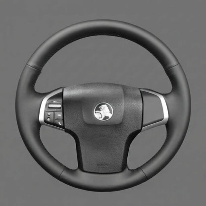 Leather Steering Wheel Cover Wrap for Holden Colorado 7 Trailblazer 2012-2020