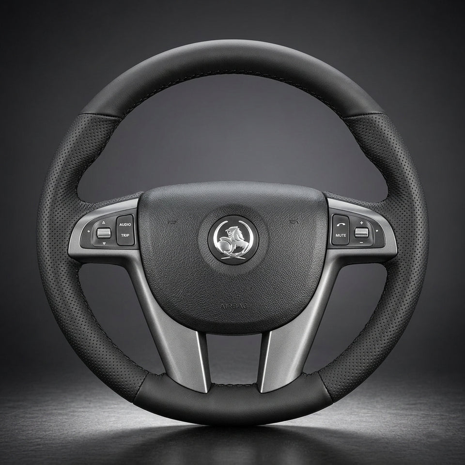 Leather Steering Wheel Cover Wrap for Holden HSV Senator SS VE E3 GTS 2008-2012