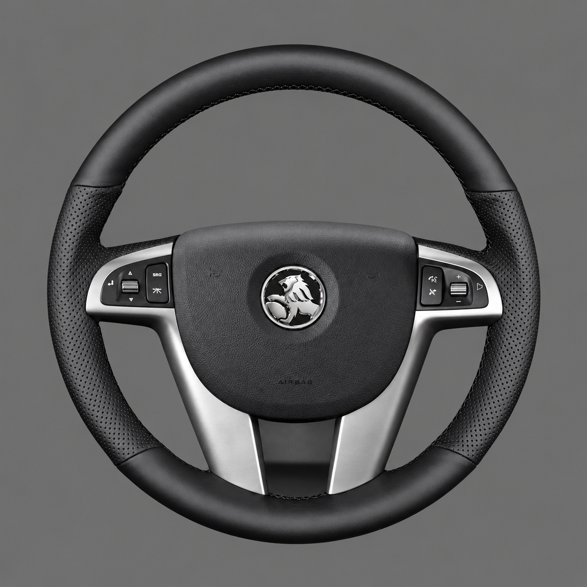 Leather Steering Wheel Cover Wrap for Holden Commodore Berlina Calais Caprice Statesman Ute 2006-2013