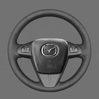 Leather Steering Wheel Cover Wrap for Mazda | BT-50 BT50 2012-2020