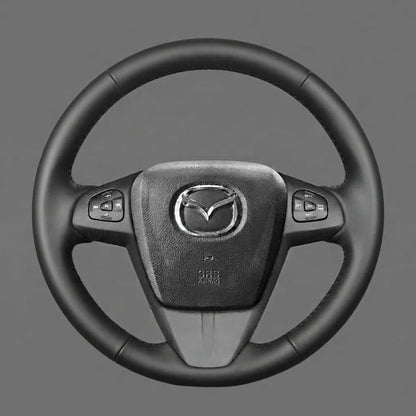 Leather Steering Wheel Cover Wrap for Mazda | BT-50 BT50 2012-2020