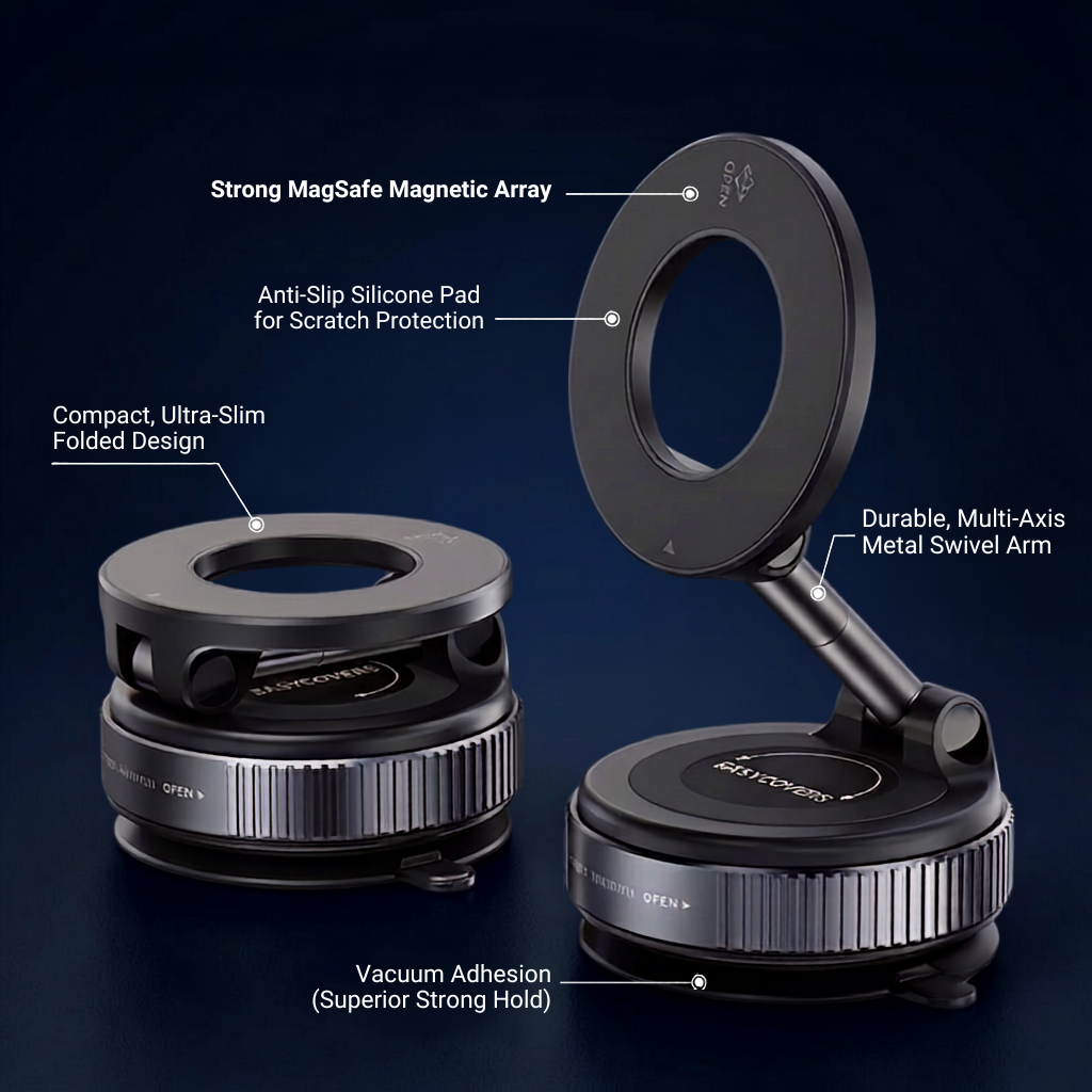 M1 Vacuum Suction Magnetic Phone Mount