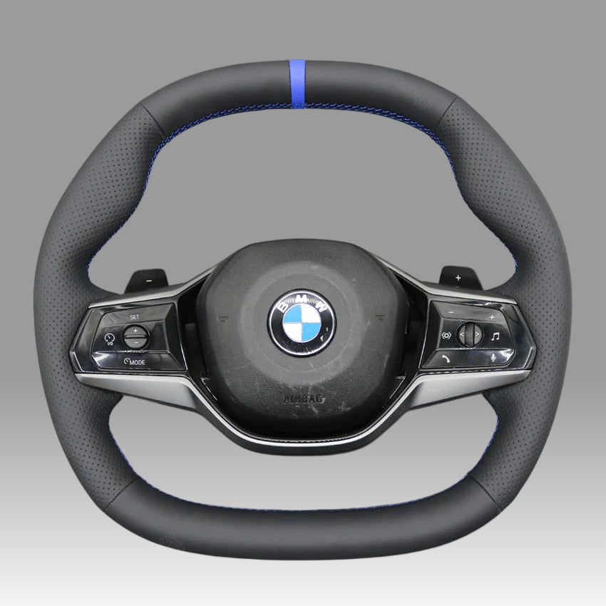 Steering Wheel Cover wrap for BMW 5 Series G60 (Sedan)/ i5 G60/ G61 (Touring)/ i5 G60 (Sedan)/ G61 (Touring)/ G60 (Saloon)/ G61 (Estat