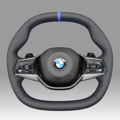 Steering Wheel Cover wrap for BMW 5 Series G60 (Sedan)/ i5 G60/ G61 (Touring)/ i5 G60 (Sedan)/ G61 (Touring)/ G60 (Saloon)/ G61 (Estat