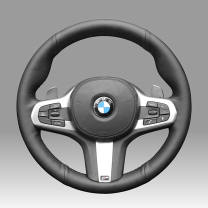 Steering Wheel Cover wrap for BMW G20 F44 G22 G26 G30 G32 G11 G14 G15 G16 G01 G02 G05 G06 G07 G29