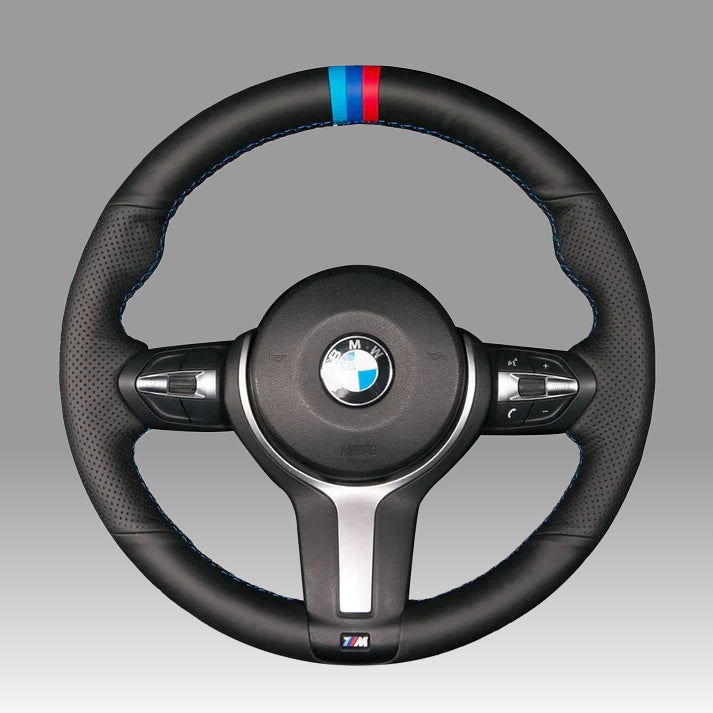 Steering Wheel Cover wrap for BMW M Sport F30 F31 F34 F10 F11 F07 / F12 F13 F06 X3 F25 X4 F26 X5 F15