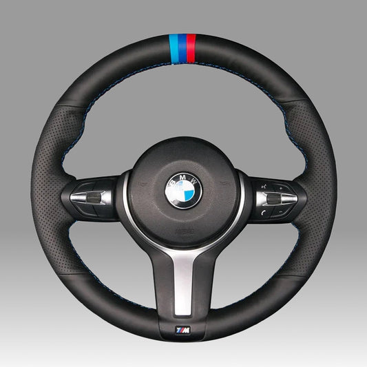 Steering Wheel Cover wrap for BMW M Sport F30 F31 F34 F10 F11 F07 / F12 F13 F06 X3 F25 X4 F26 X5 F15