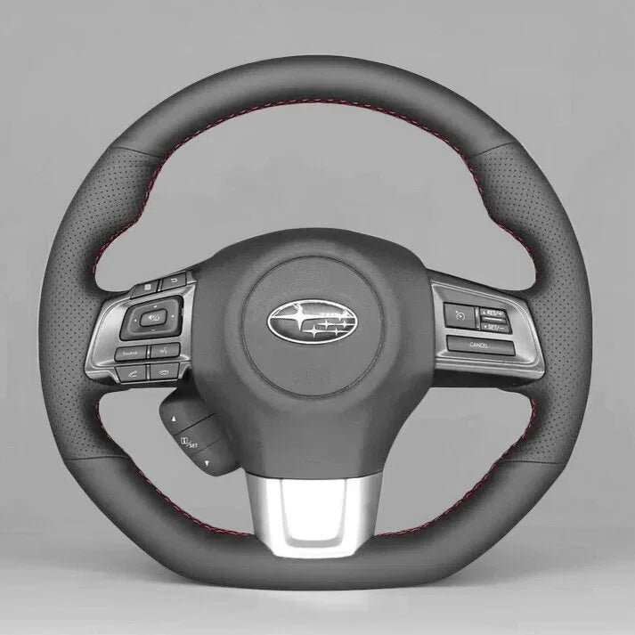 Steering Wheel Cover wrap for Subaru WRX (STI) Levorg 2015-2019