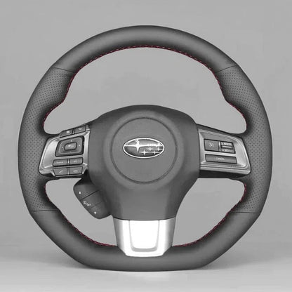 Steering Wheel Cover wrap for Subaru WRX (STI) Levorg 2015-2019