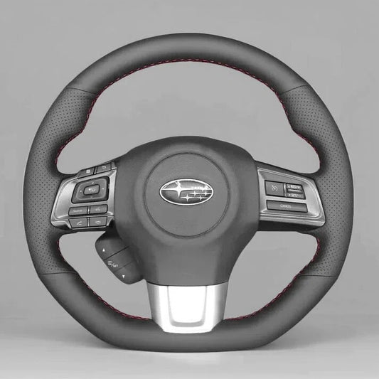 Steering Wheel Cover wrap for Subaru WRX (STI) Levorg 2015-2019