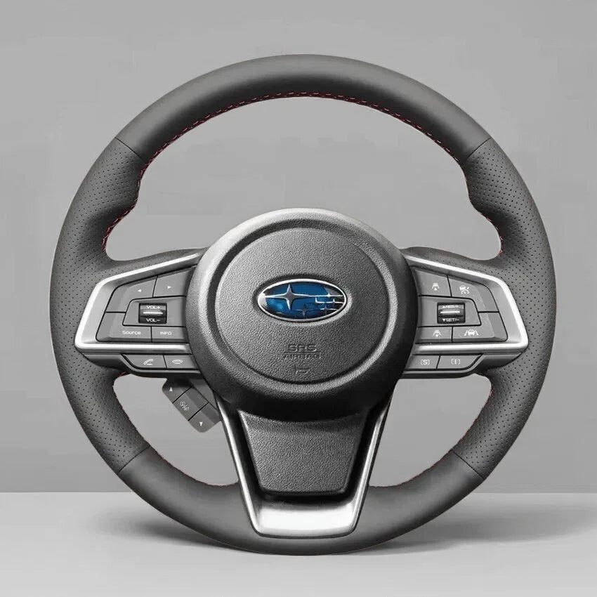 Steering Wheel Cover wrap for Subaru Forester Ascent Crosstrek Impreza Legacy Outback 2018-2020