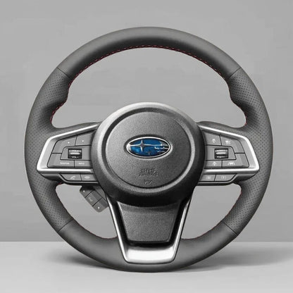 Steering Wheel Cover wrap for Subaru Forester Ascent Crosstrek Impreza Legacy Outback 2018-2020