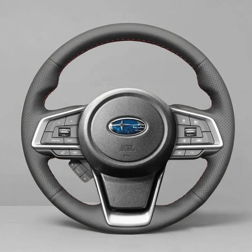 Steering Wheel Cover wrap for Subaru Forester Ascent Crosstrek Impreza Legacy Outback 2018-2020