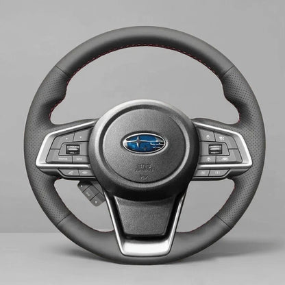 Steering Wheel Cover wrap for Subaru Forester Ascent Crosstrek Impreza Legacy Outback 2018-2020