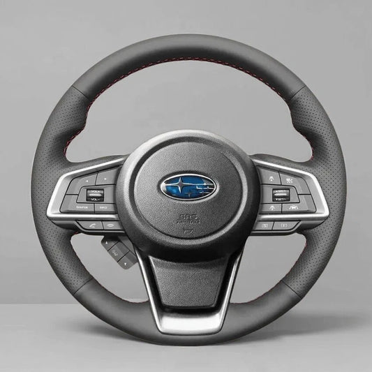 Steering Wheel Cover wrap for Subaru Forester Ascent Crosstrek Impreza Legacy Outback 2018-2020