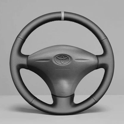 Steering Wheel Cover Wrap for Toyota Yaris Vitz Probox Sienta Succeed 1999-2014