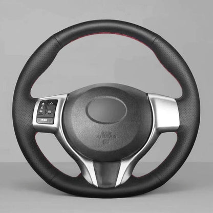 Steering Wheel Cover Wrap for Toyota Yaris Verso S Vitz Ractis 2010-2019