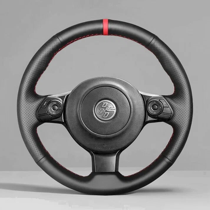 Steering Wheel Cover Wrap for Toyota 86 GR86 GT86 Yaris 2016-2024