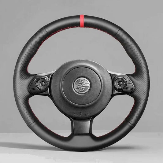 Steering Wheel Cover Wrap for Toyota 86 GR86 GT86 Yaris 2016-2024