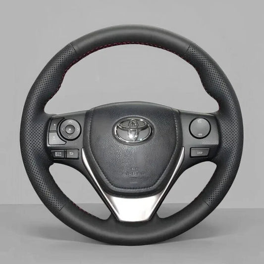 Car Steering Wheel Cover Wrap for Toyota RAV4 and Corolla 2012-2017