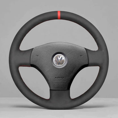 Steering Wheel Cover Wrap For Volkswagen | VW Jetta 5 2006-2010