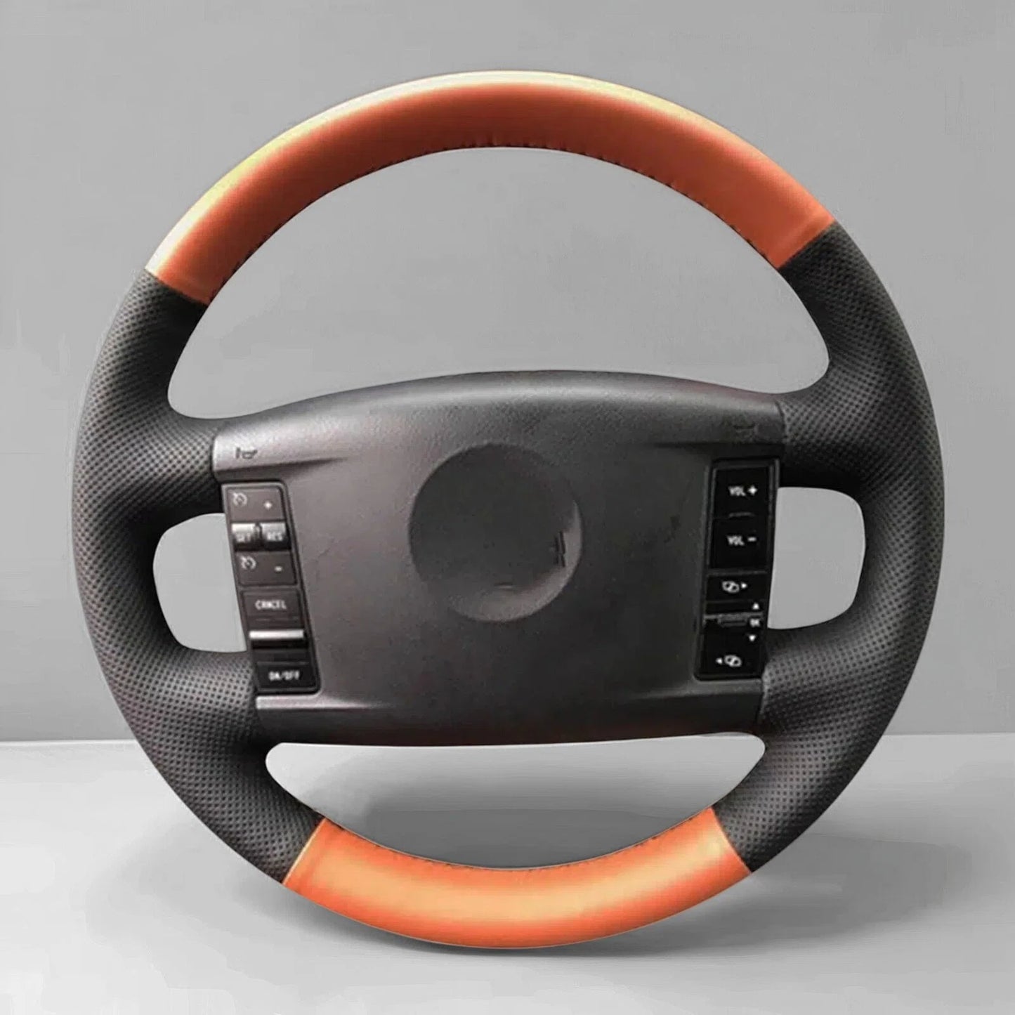 Steering Wheel Cover Wrap For Volkswagen | VW Phaeton Touareg 2003-2010