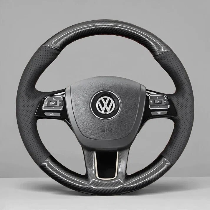Steering Wheel Cover Wrap For Volkswagen | VW Touareg 2010-2018