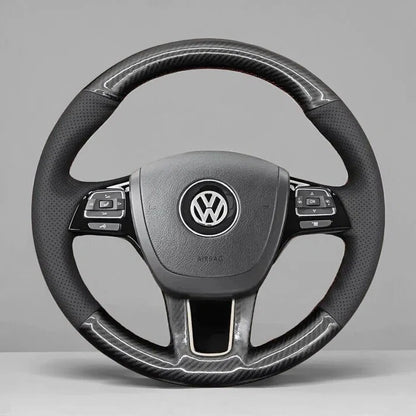 Steering Wheel Cover Wrap For Volkswagen | VW Touareg 2010-2018