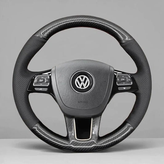 Steering Wheel Cover Wrap For Volkswagen | VW Touareg 2010-2018