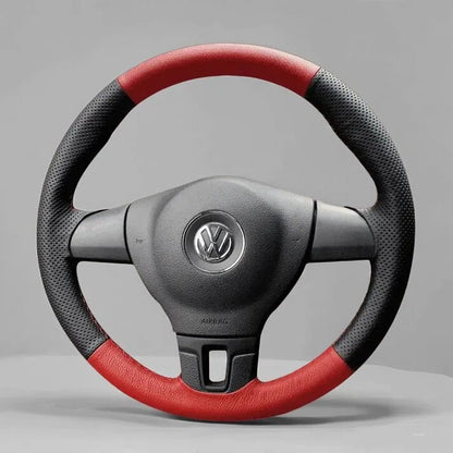 Steering Wheel Cover Wrap For Volkswagen | VW Sharan Passat Variant EOS Amarok California Caravelle